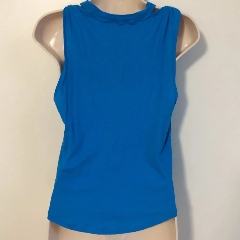 We The Free People blue pullover tank top small